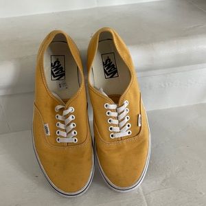 Vans Mustard Men’s Sneakers Size 10